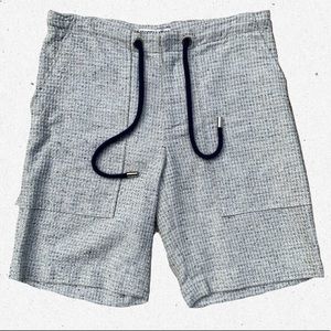 Krammer & Stoudt drawstring knit shorts Waist 34”. NWOT.